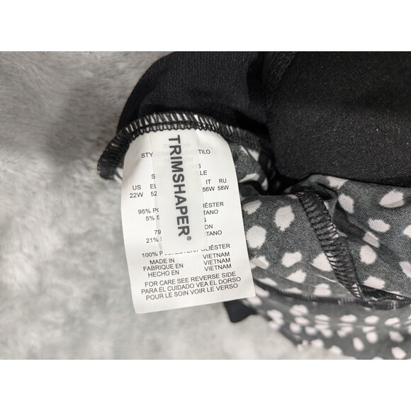 NWT Trimshaper Tankini Swim Top Rachel - Size 22W - Picture 4 of 8